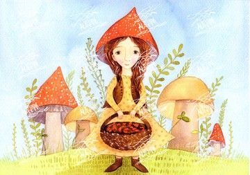 Мухомор (художник Мраина Чопяк)